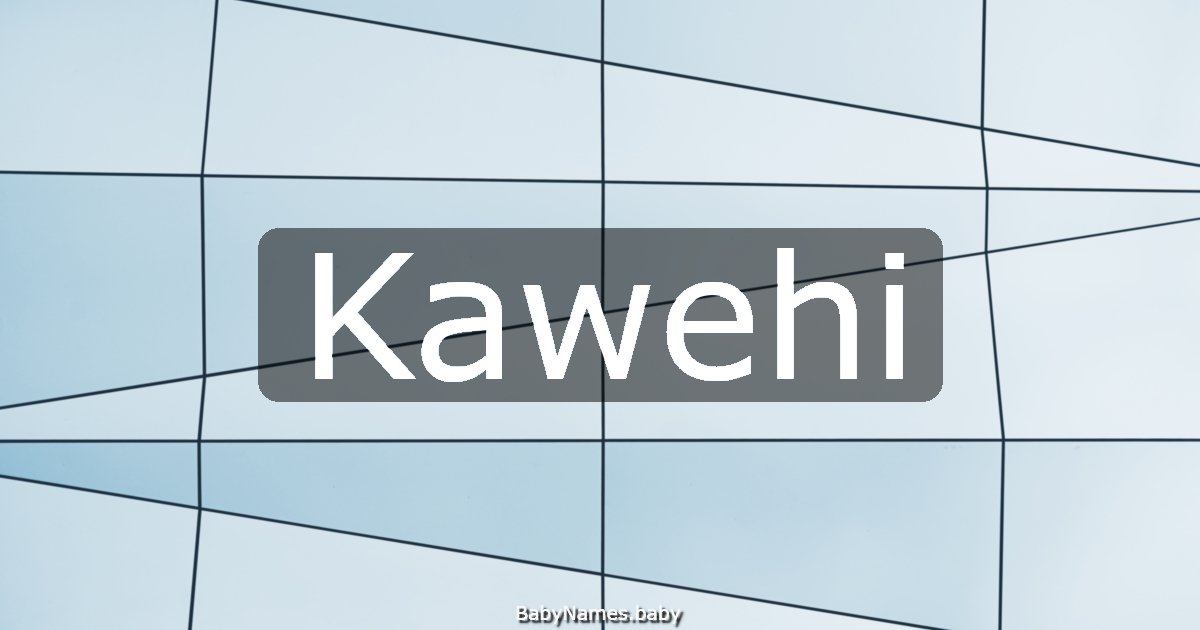 Kawehi