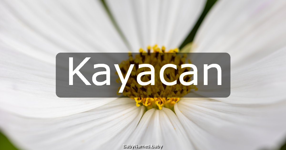 Kayacan