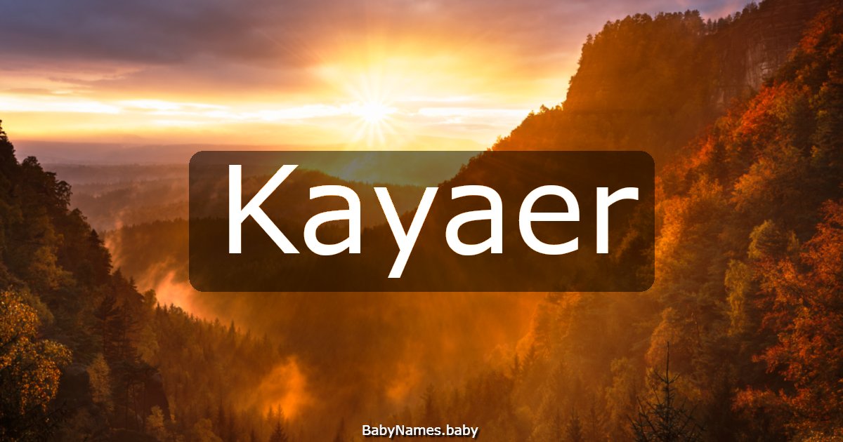 Kayaer