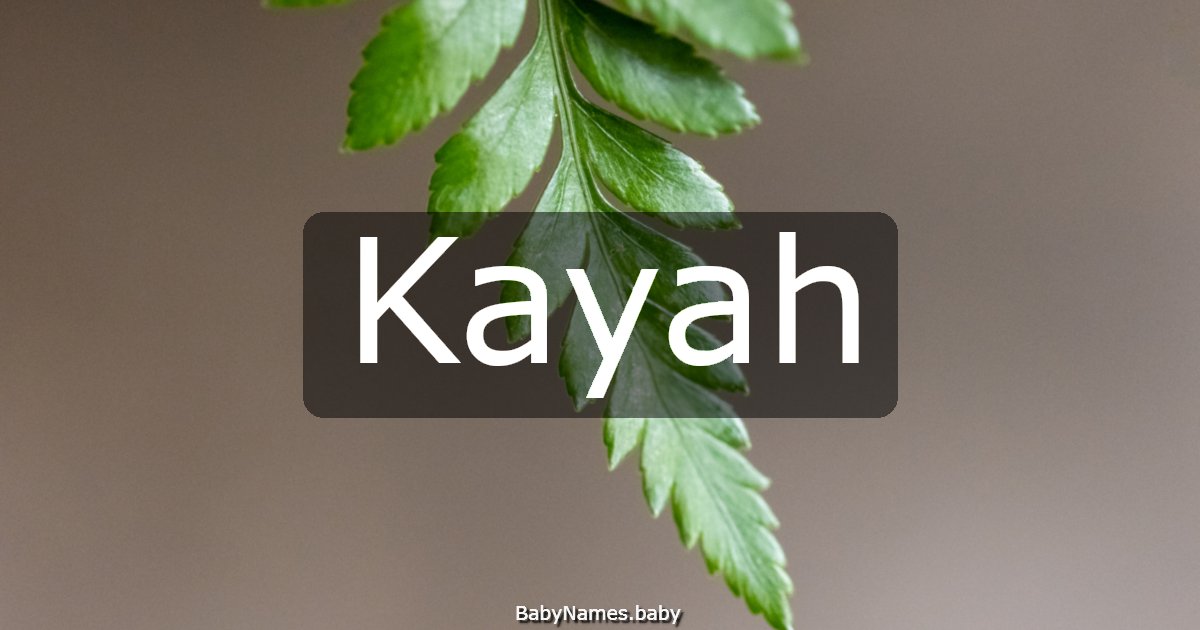 Kayah