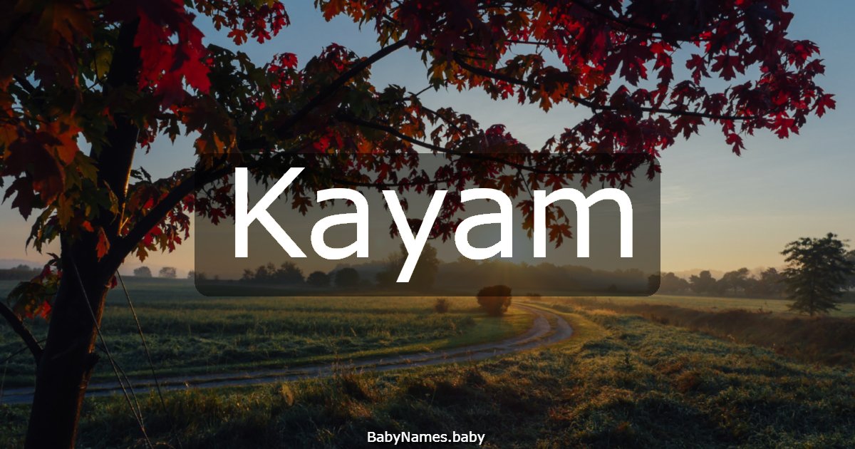 Kayam