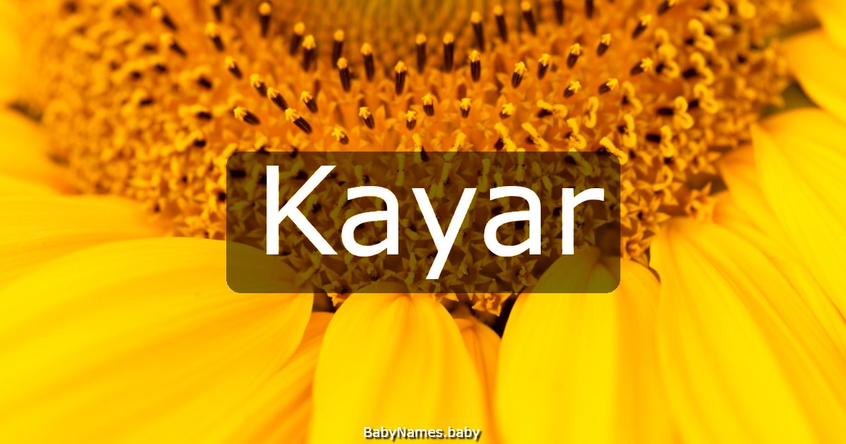 Kayar