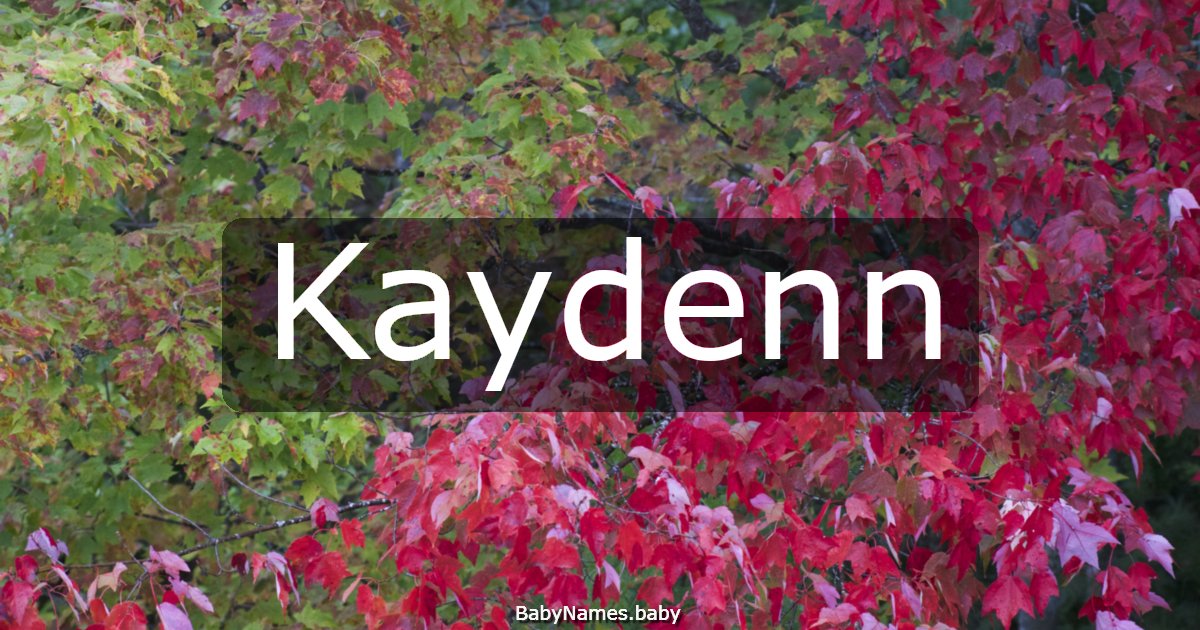 Kaydenn