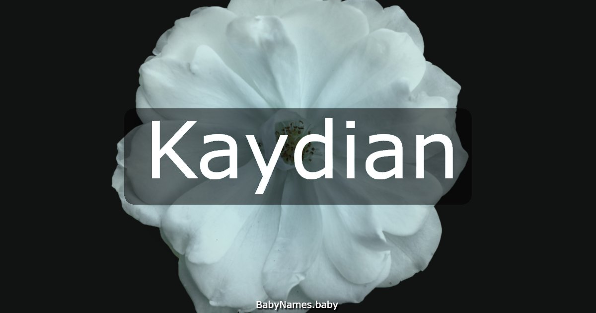 Kaydian