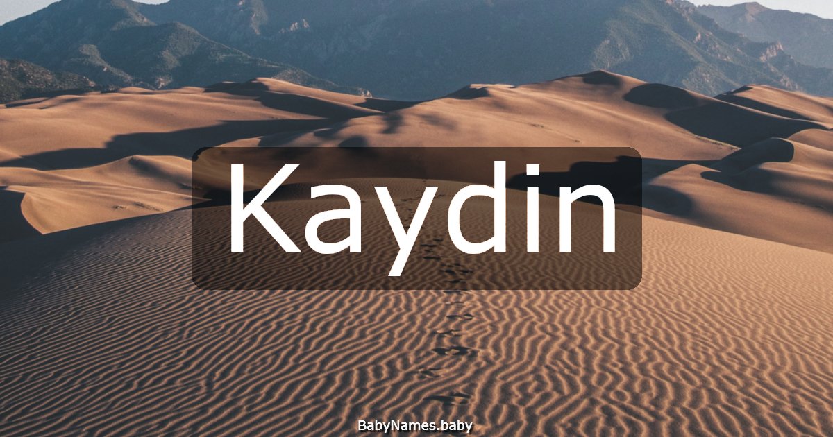 Kaydin