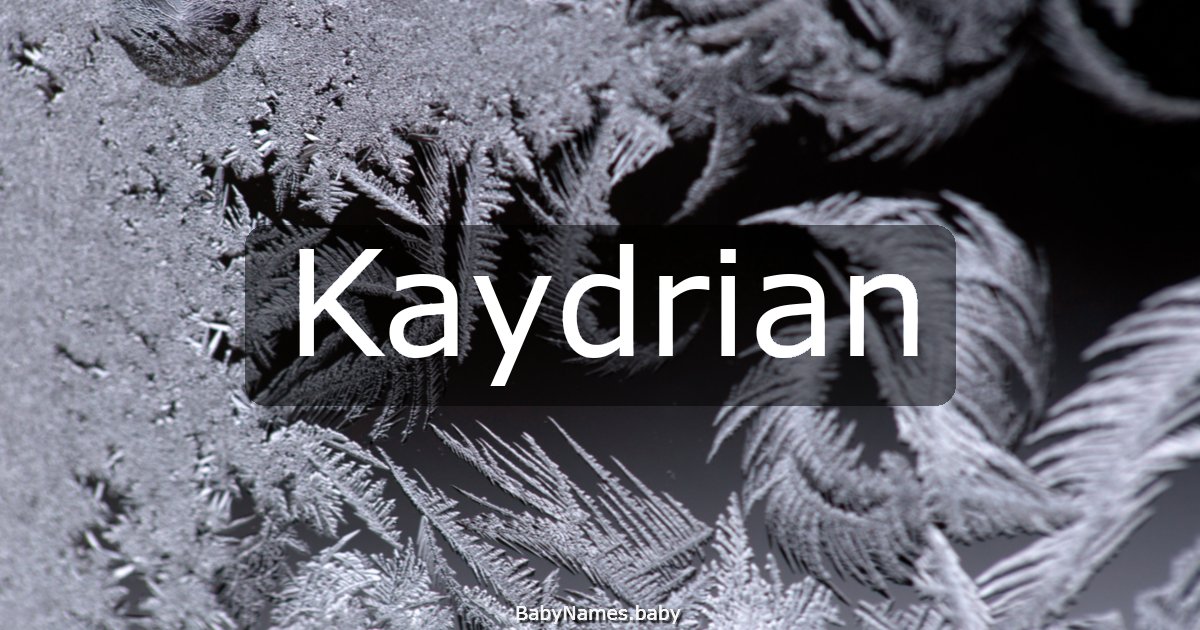 Kaydrian