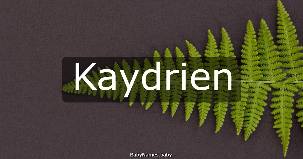 Kaydrien