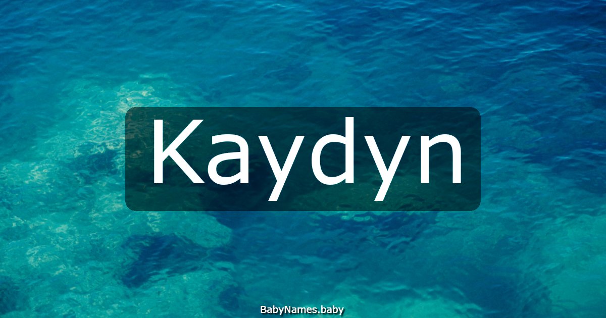 Kaydyn