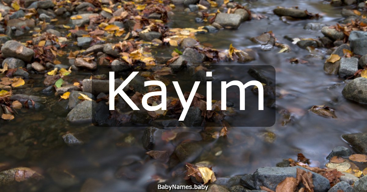 Kayim