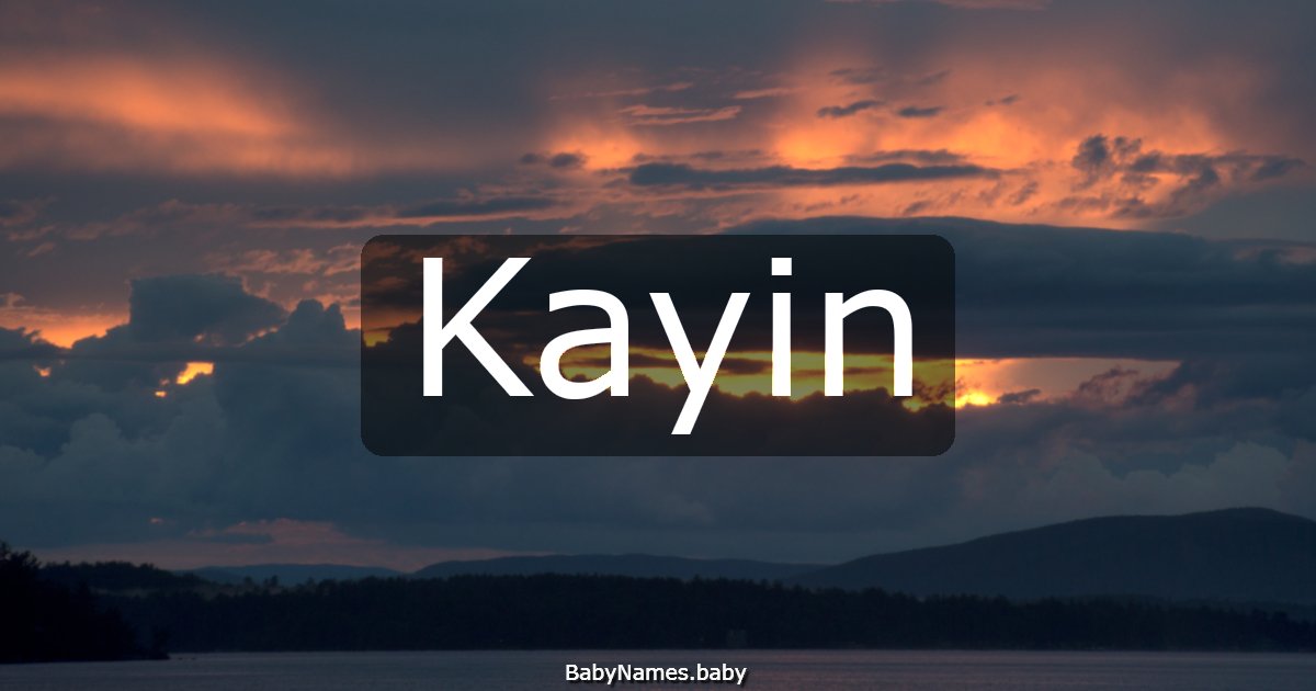 Kayin