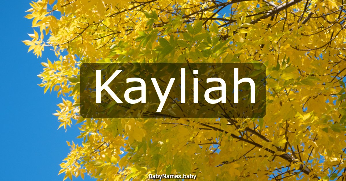 Kayliah