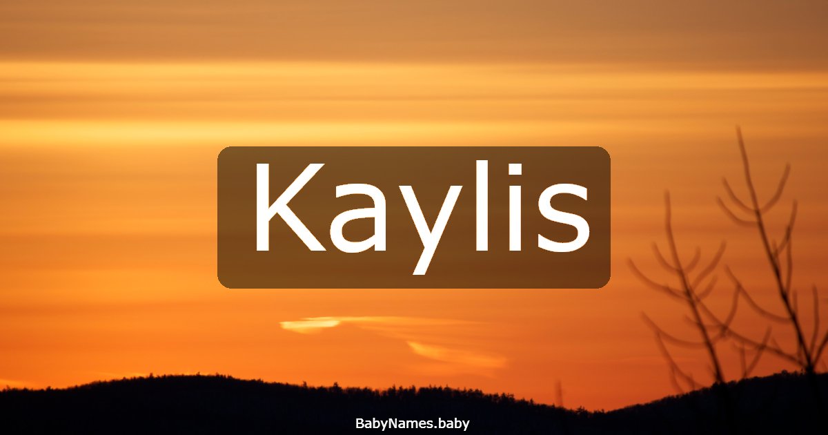 Kaylis