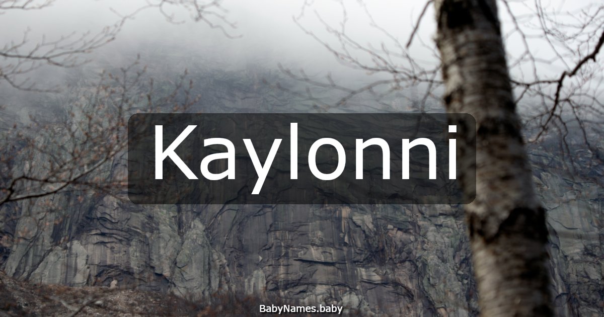 Kaylonni
