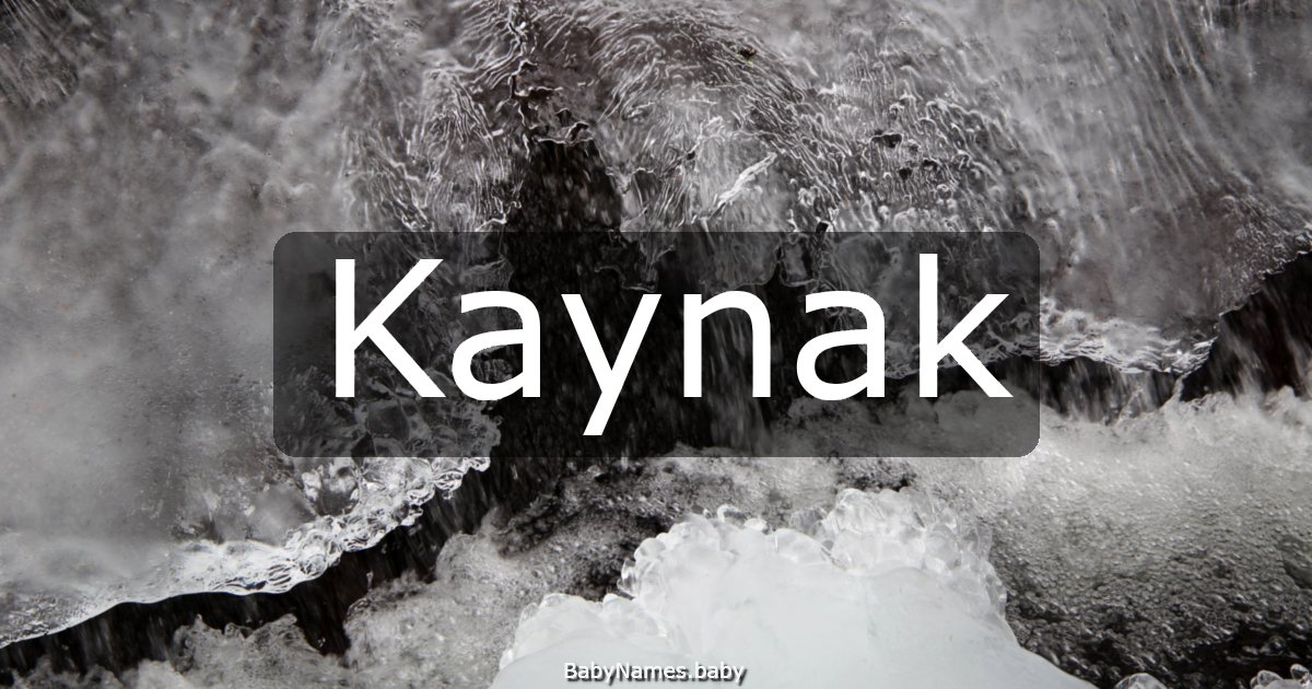 Kaynak