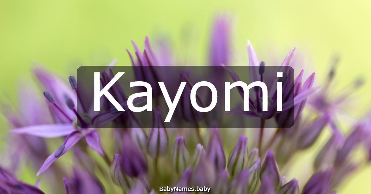 Kayomi