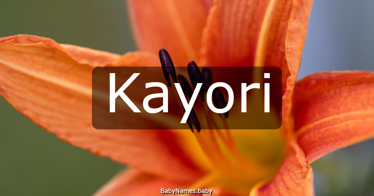 Kayori