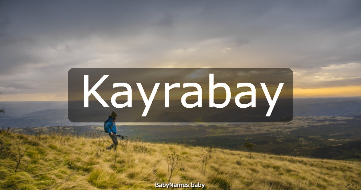 Kayrabay