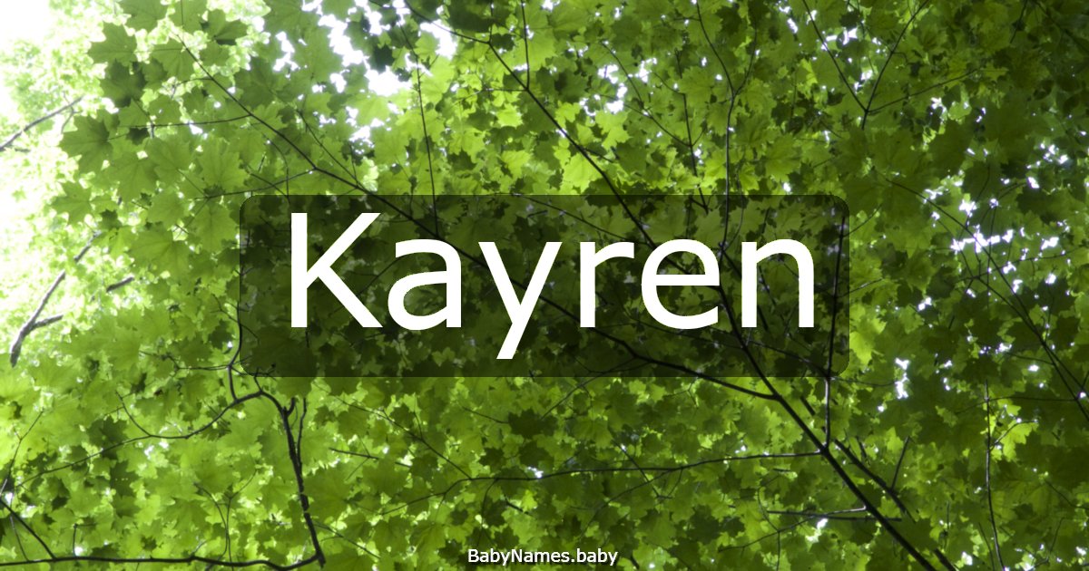 Kayren