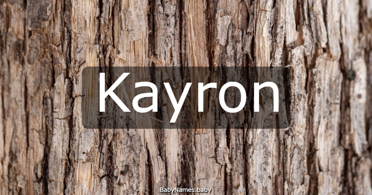 Kayron