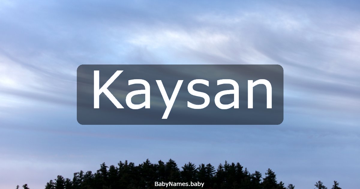 Kaysan