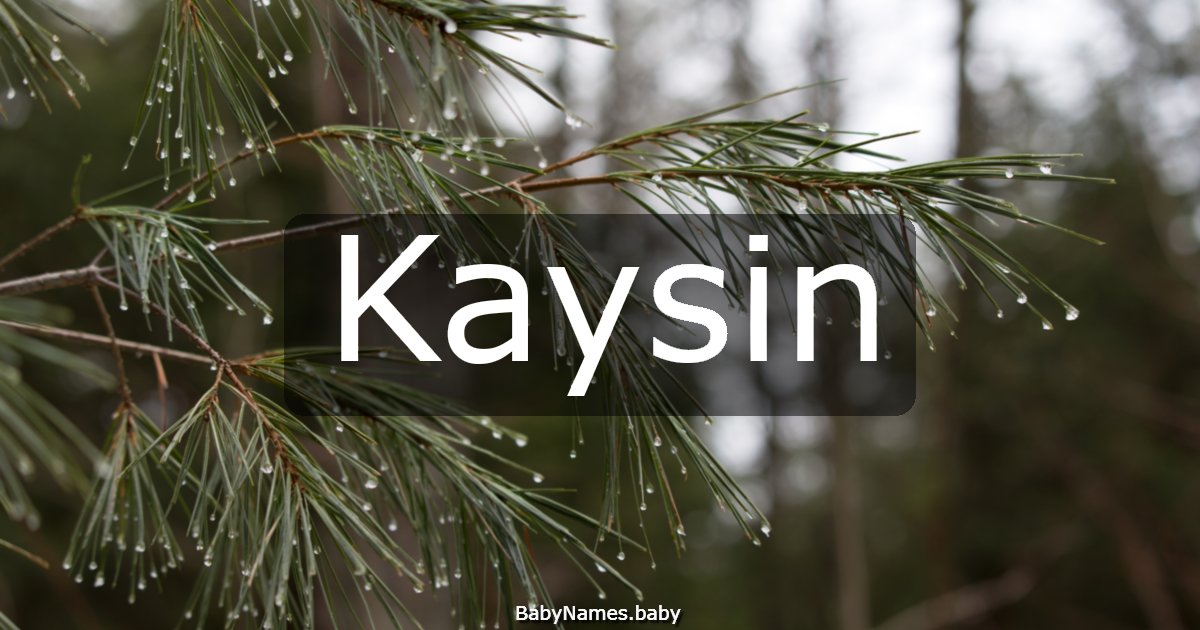Kaysin