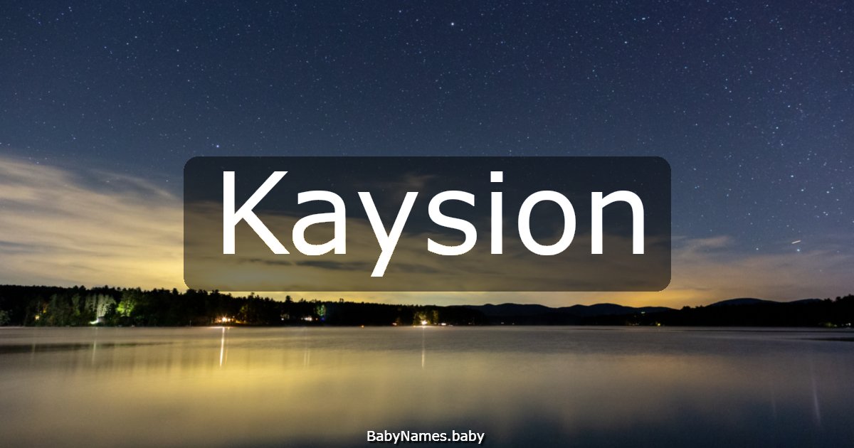 Kaysion