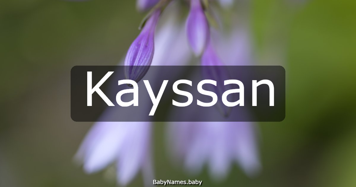Kayssan