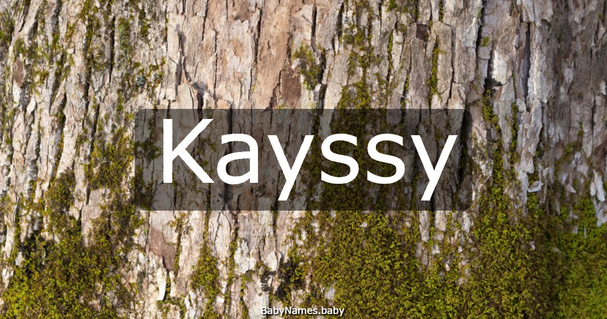 Kayssy
