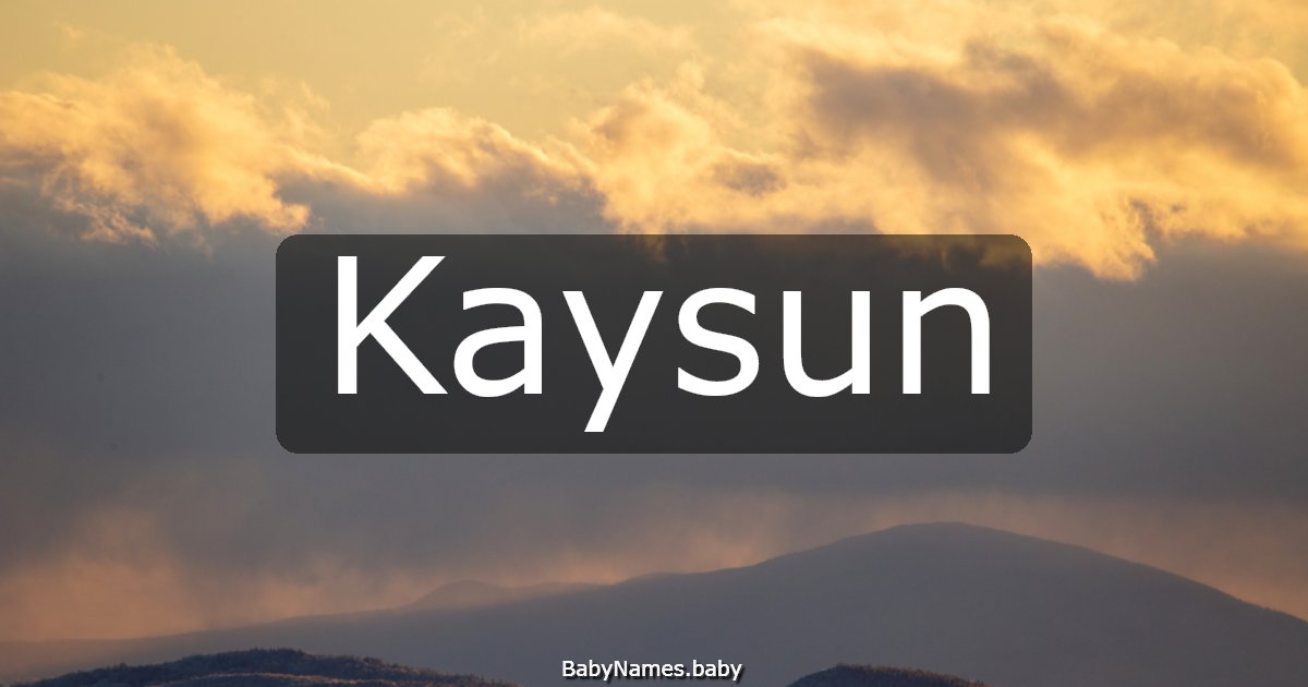Kaysun