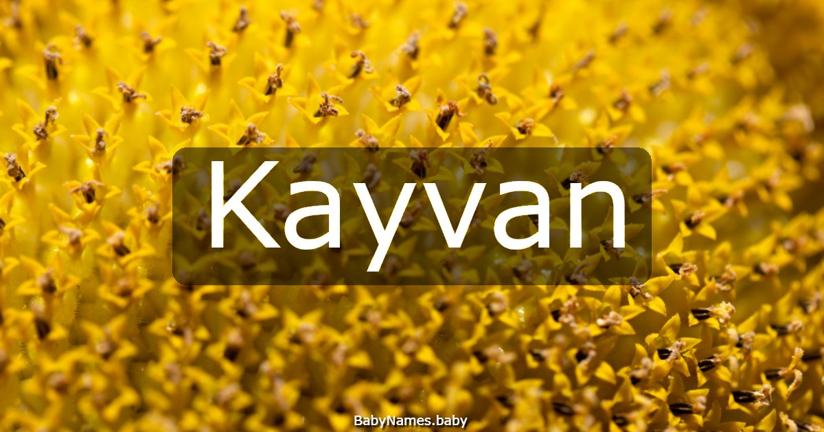 Kayvan