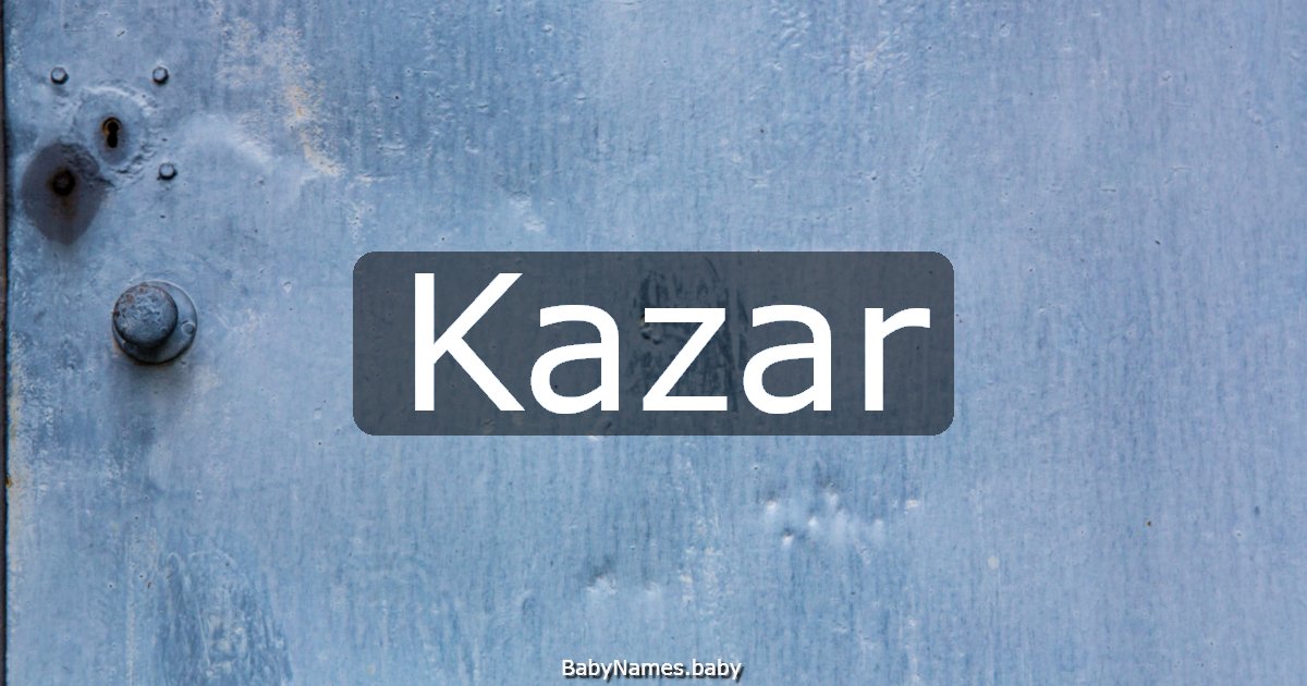 Kazar