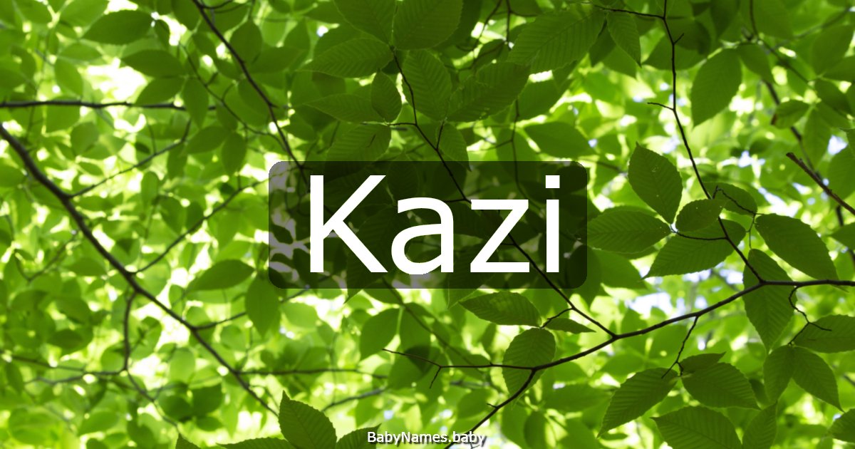 Kazi