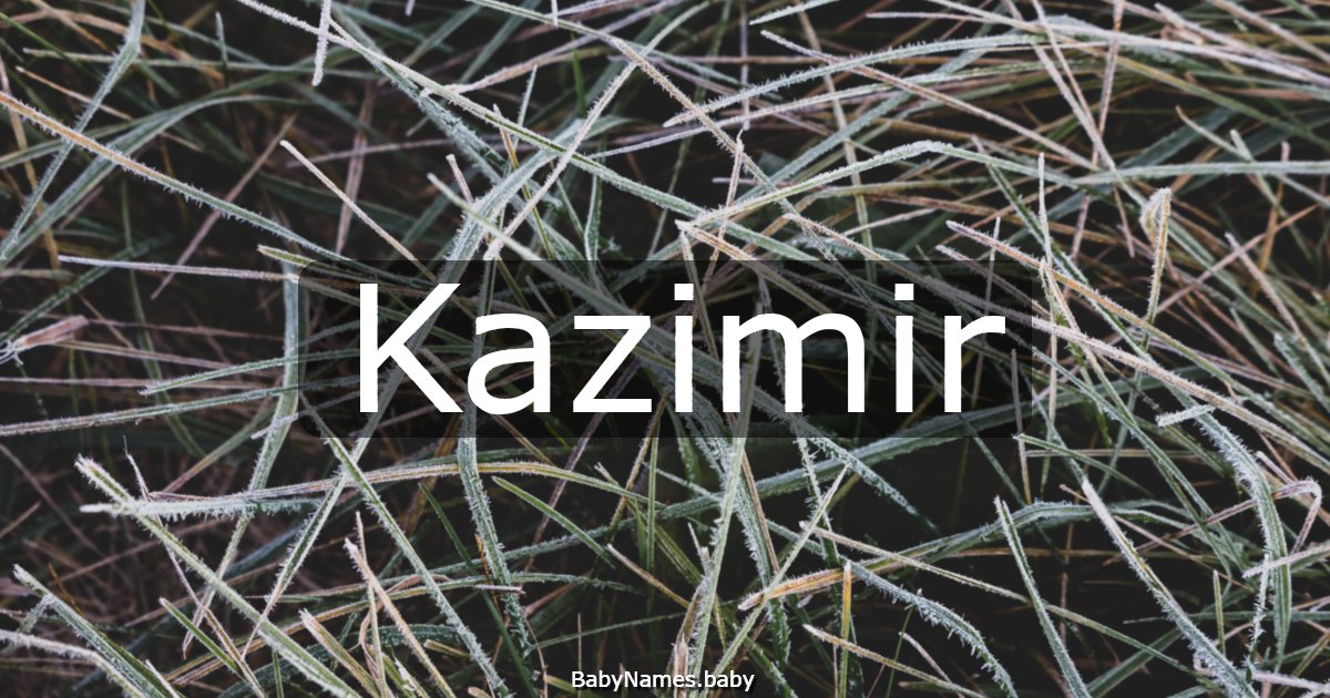 Kazimir