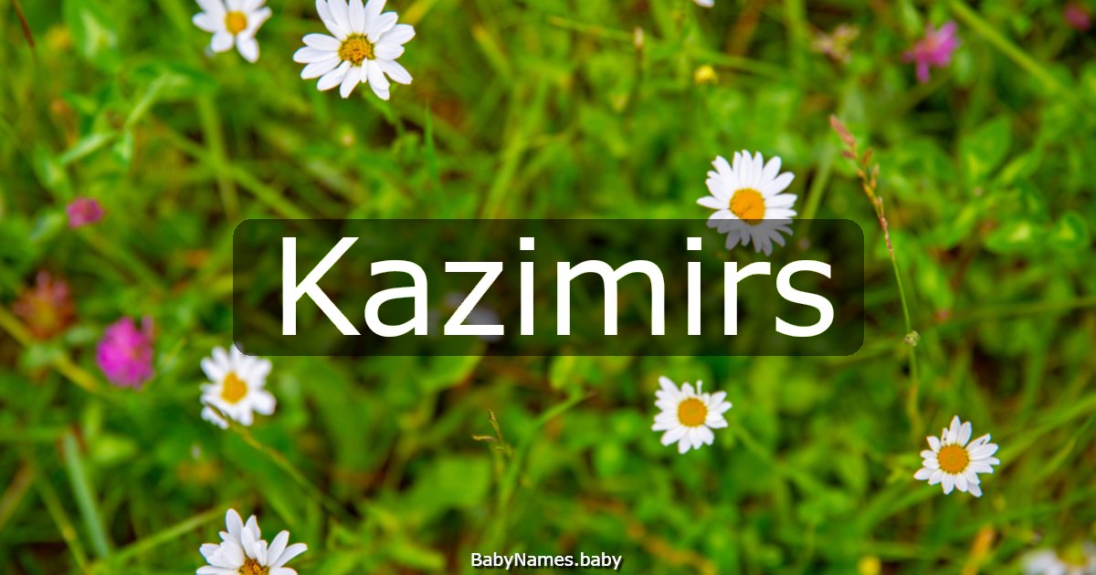Kazimirs