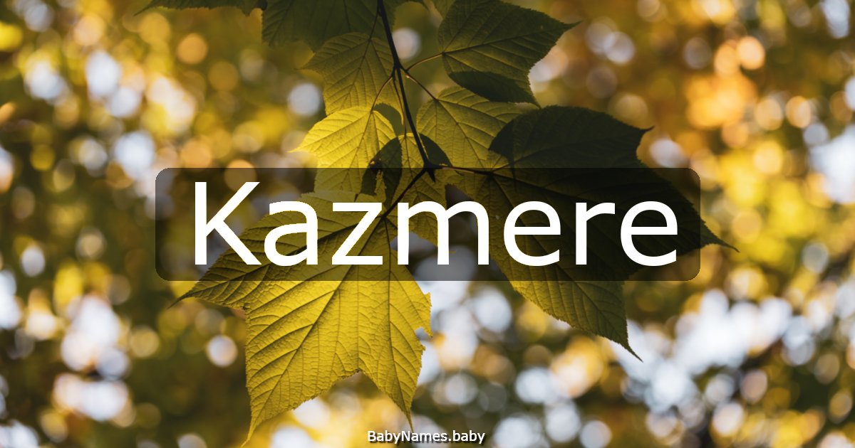 Kazmere