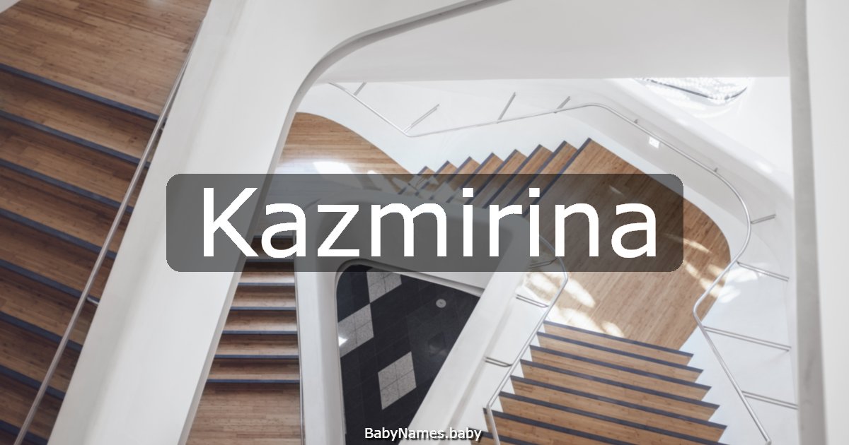 Kazmirina