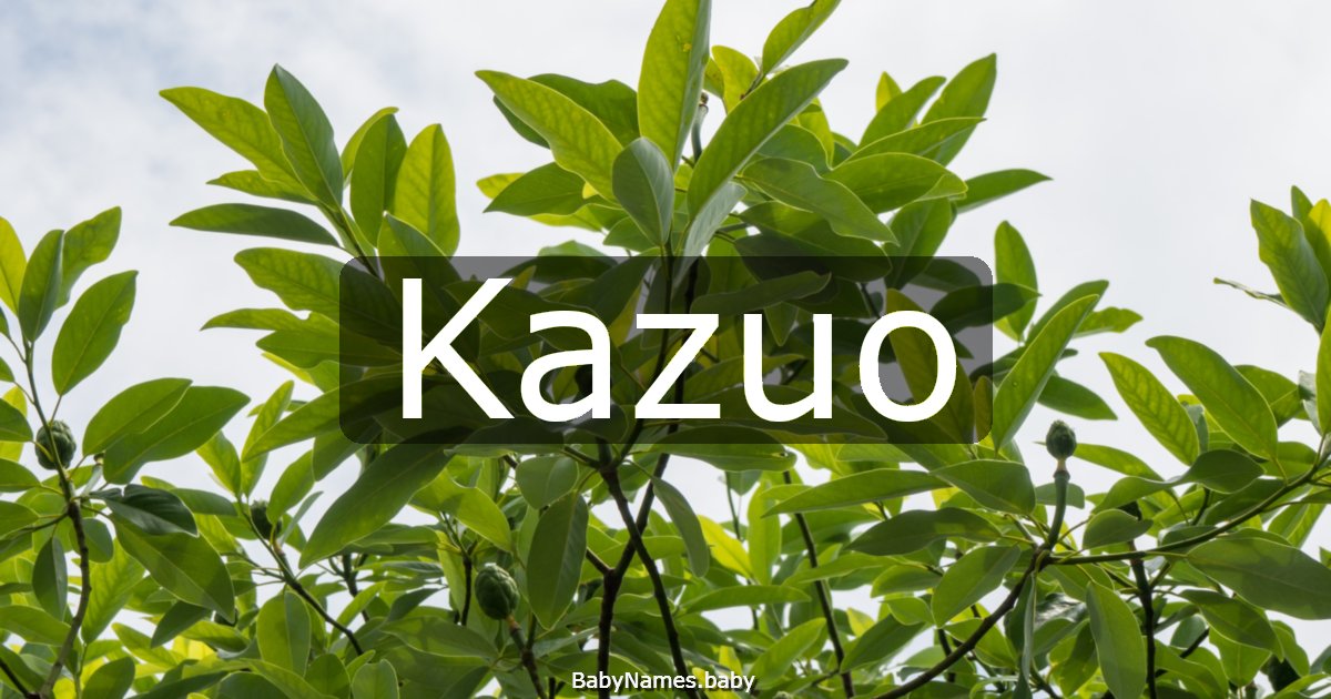 Kazuo