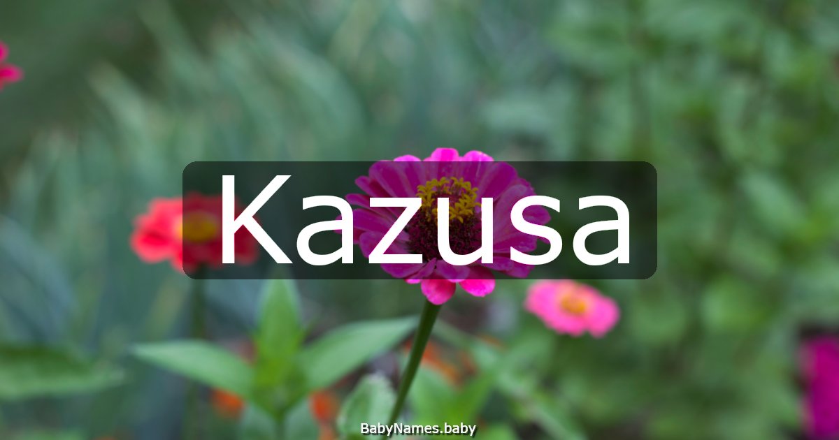 Kazusa
