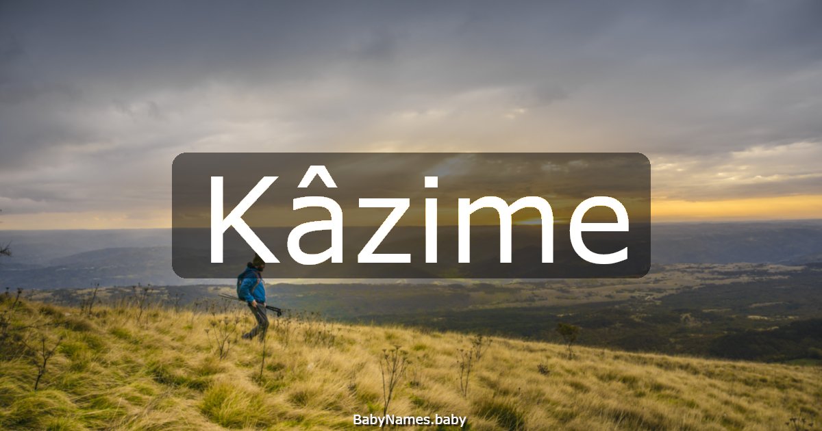 Kâzime