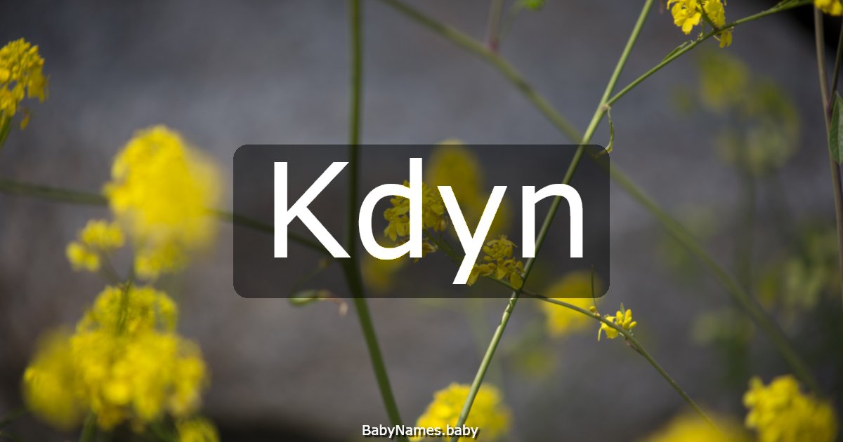 Kdyn