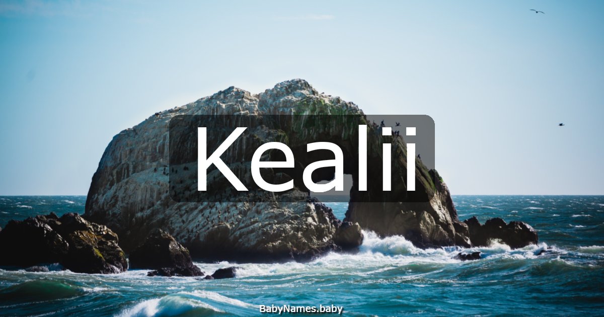 Kealii