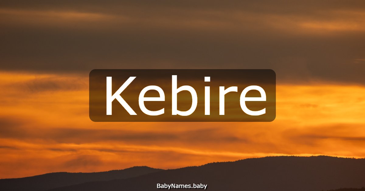 Kebire