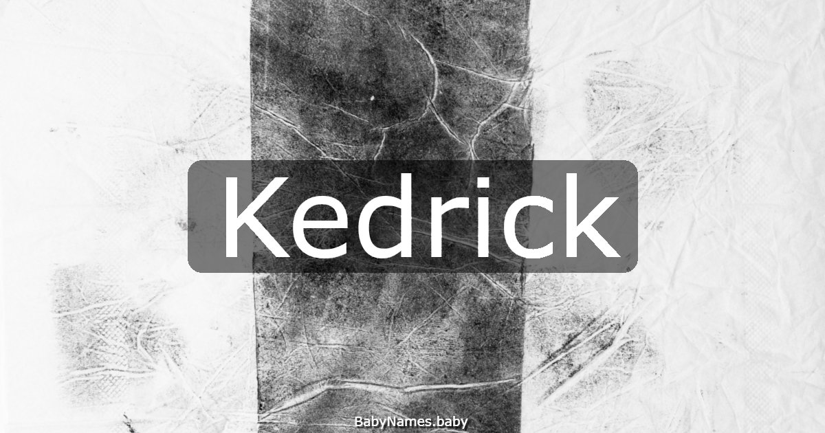 Kedrick