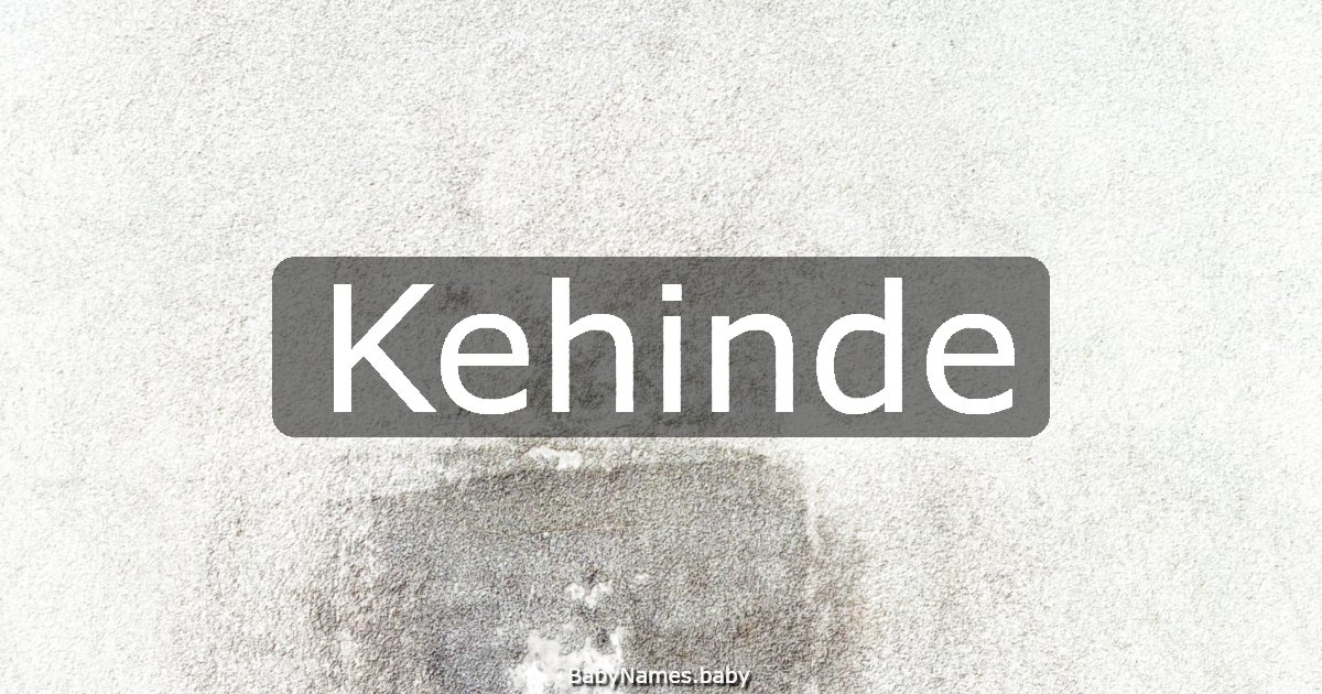 Kehinde