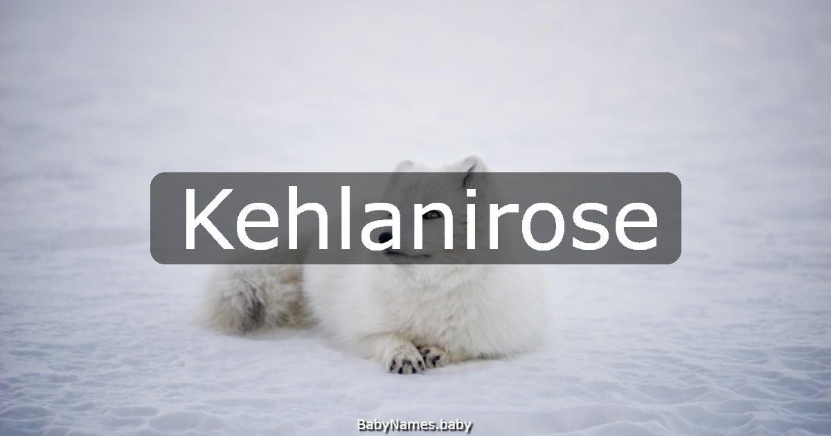 Kehlanirose