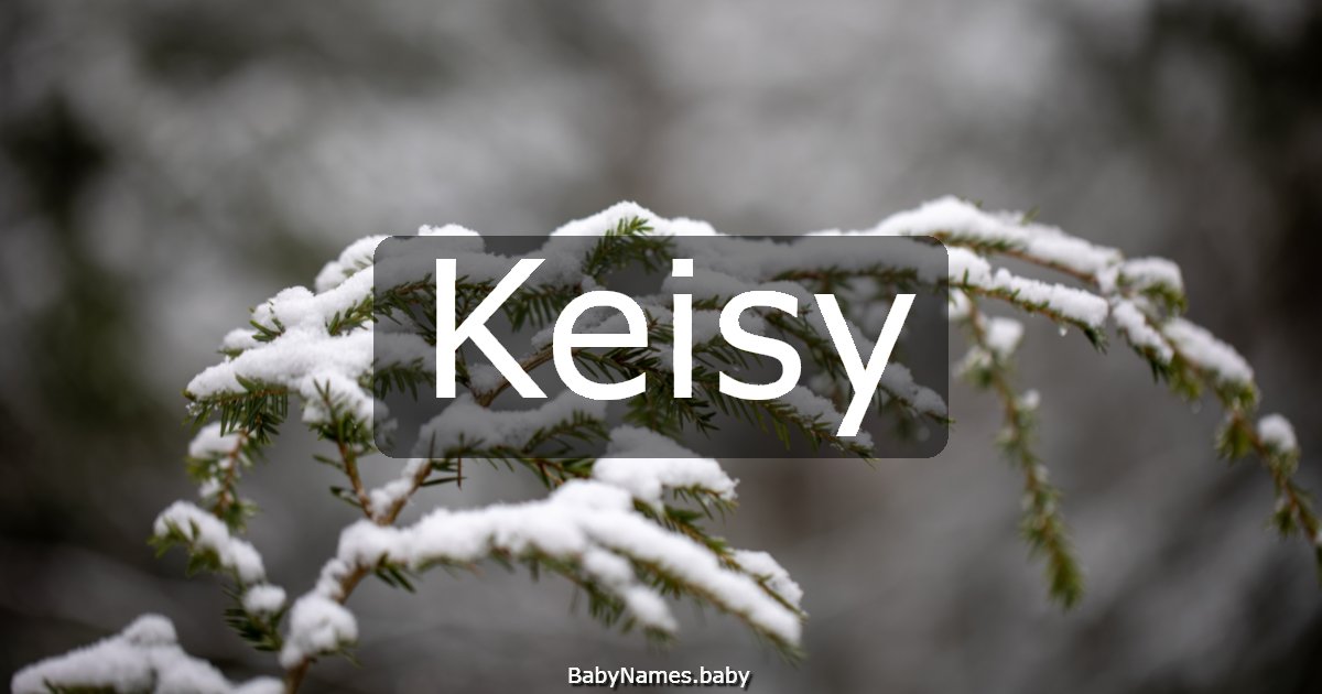 Keisy