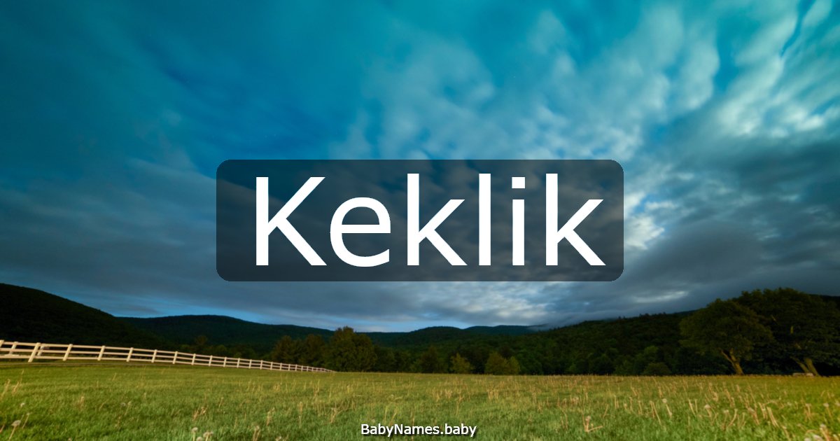 Keklik