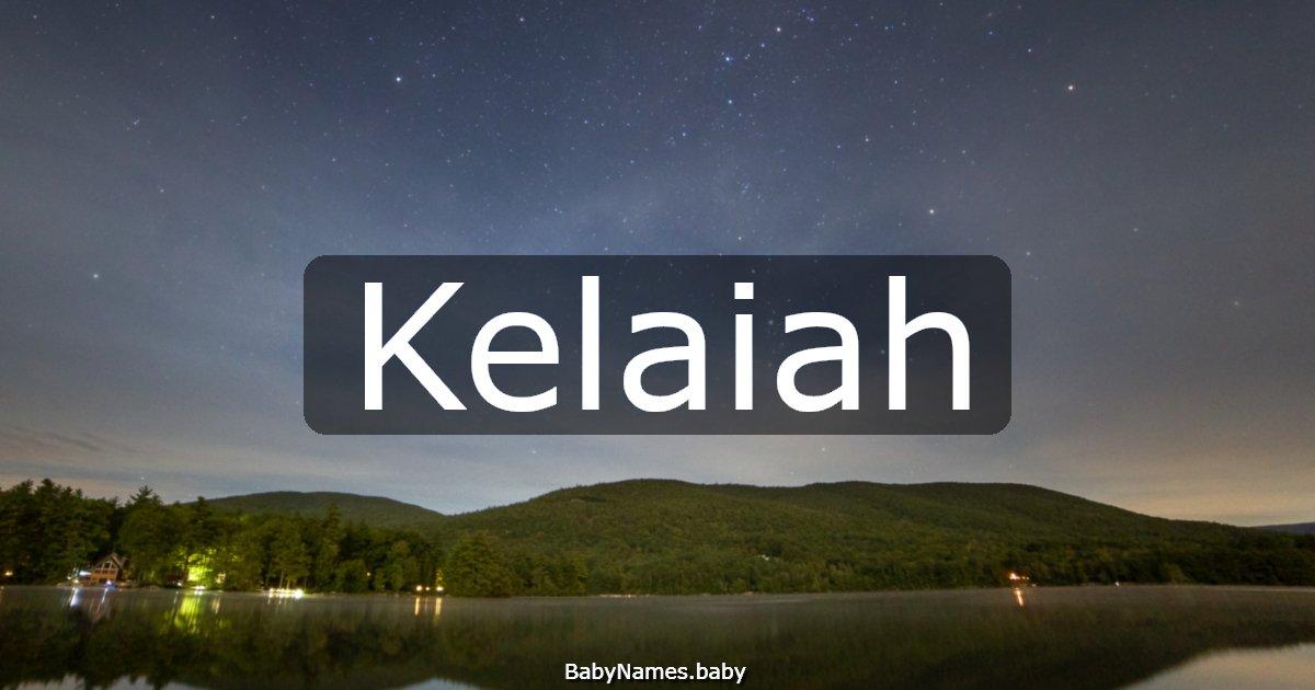 Kelaiah