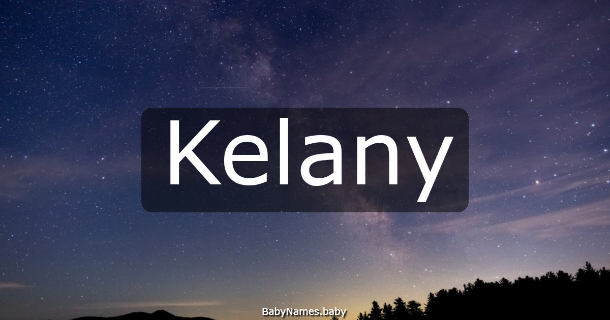Kelany