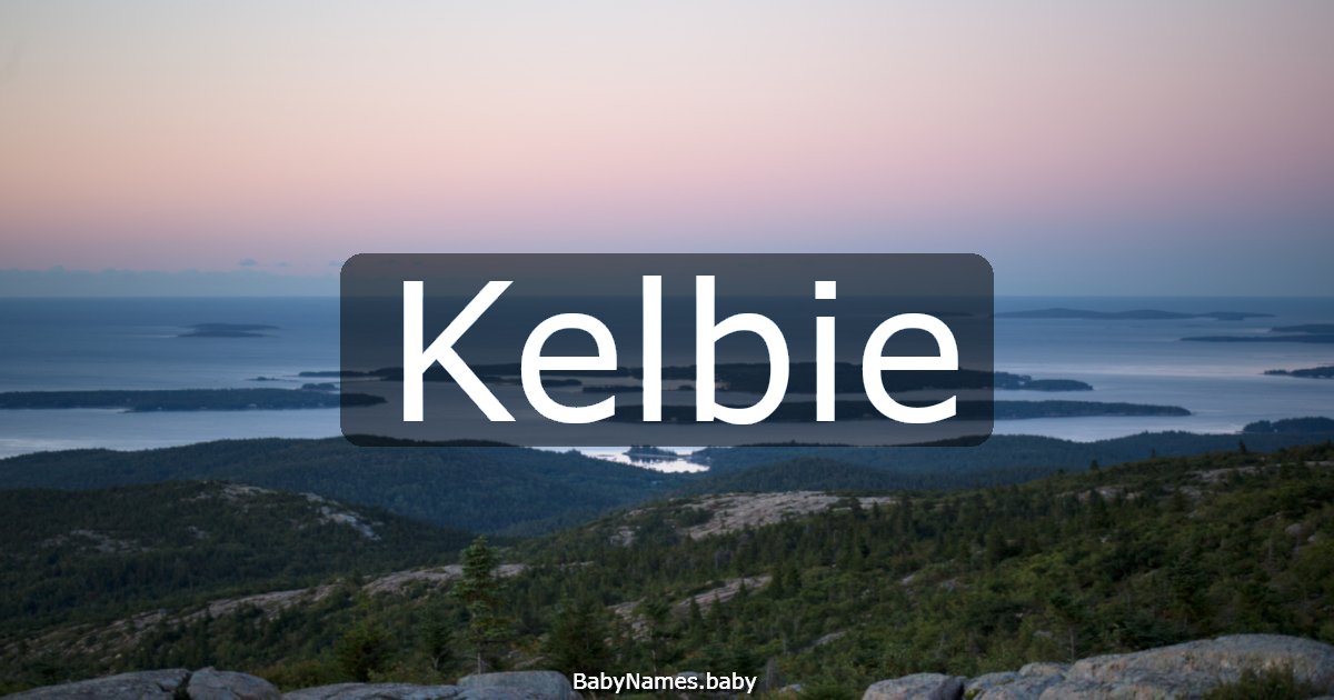 Kelbie
